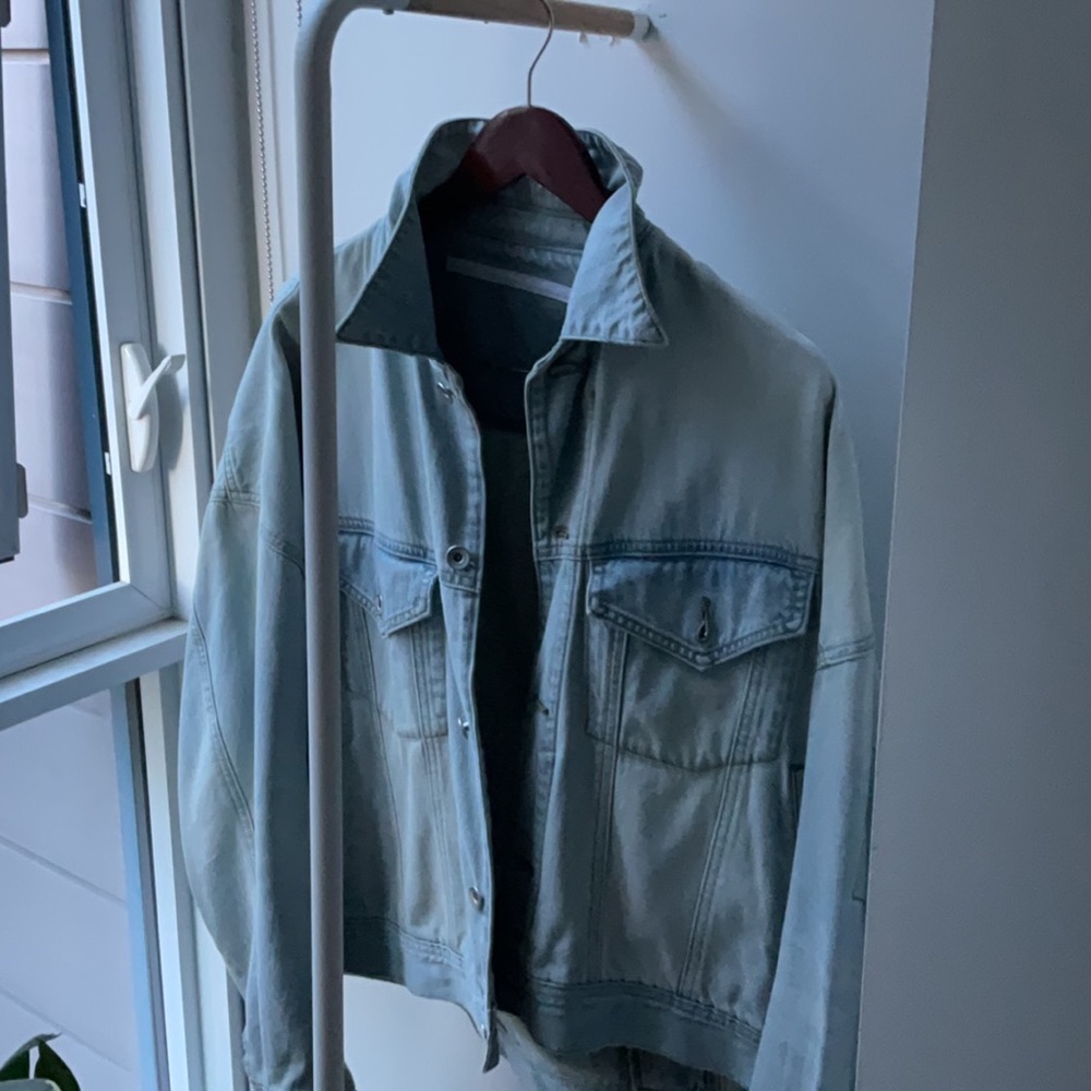 Julius Men's Light Blue Shirt Jacket